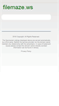 Mobile Screenshot of filemaze.ws